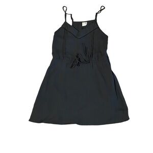 PAPER CRANE Women's Black Adjustable Sleeveless Strappy Dress ~ Size S ~ Lined